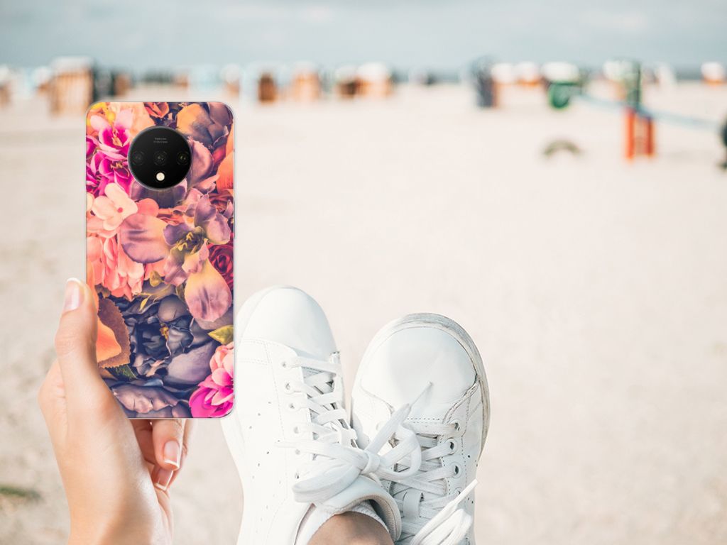 OnePlus 7T TPU Case Bosje Bloemen