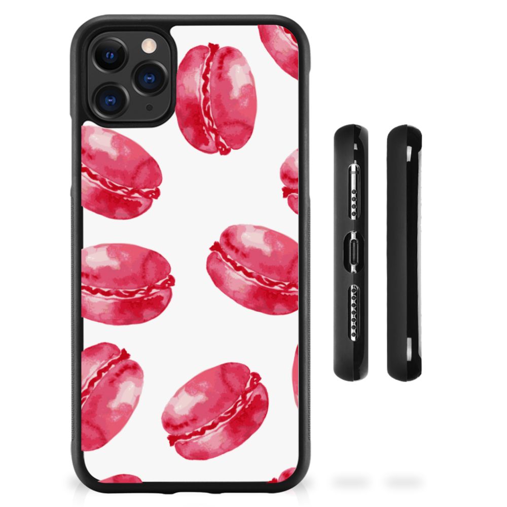 Apple iPhone 11 Pro Max Silicone Case Pink Macarons B2C Telecom