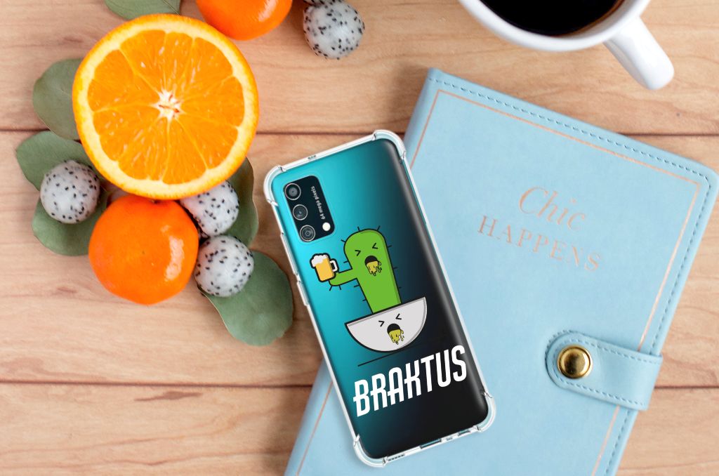 Samsung Galaxy M02s | A02s Stevig Bumper Hoesje Braktus B2C Telecom