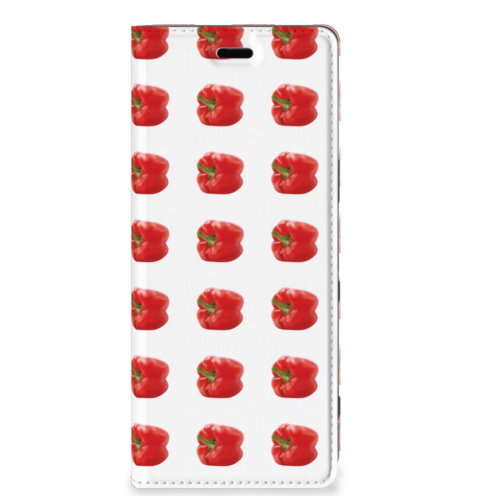 Sony Xperia 5 Flip Style Cover Paprika Red