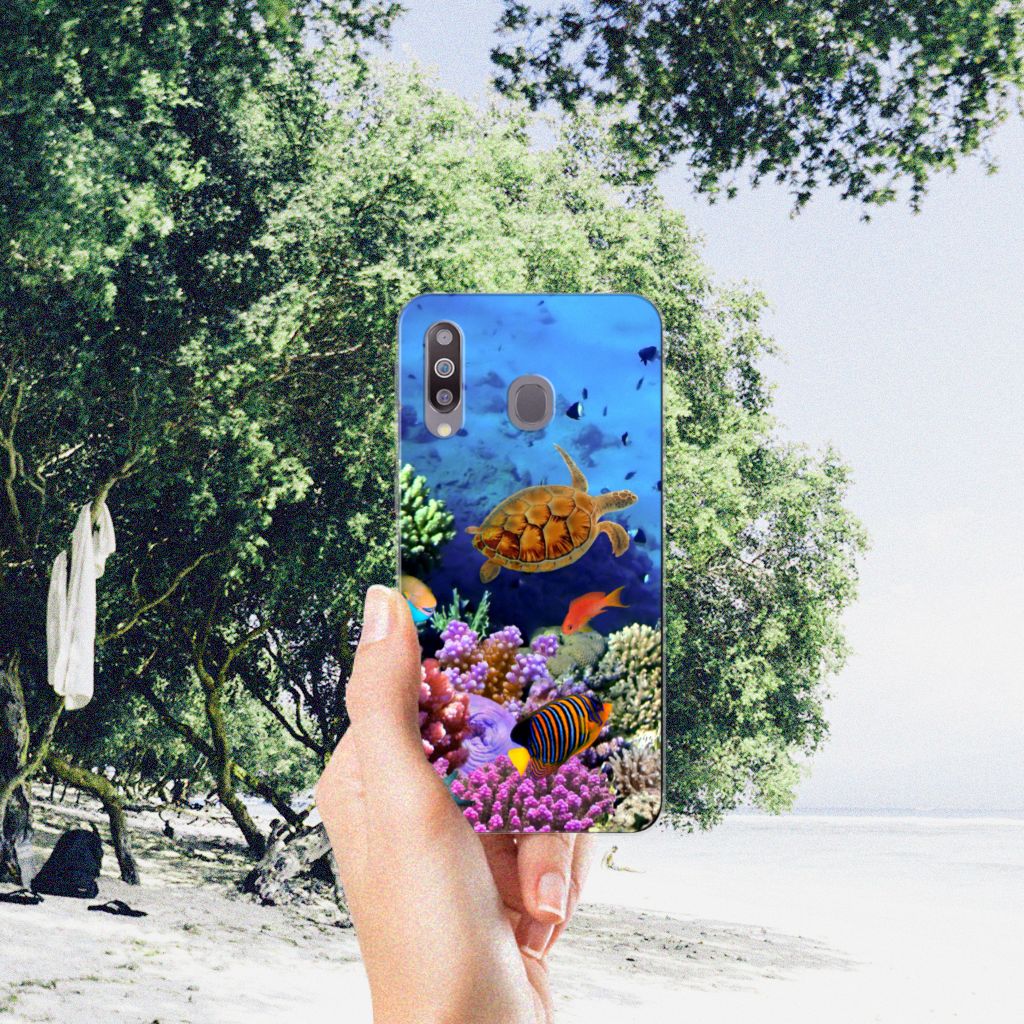 Samsung Galaxy M30 TPU Hoesje Vissen