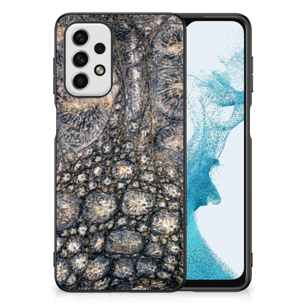 Samsung Galaxy A23 Dierenprint Telefoonhoesje Krokodillenprint B2C Telecom