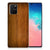 Samsung Galaxy S10 Lite Bumper Hoesje Donker Hout B2C Telecom
