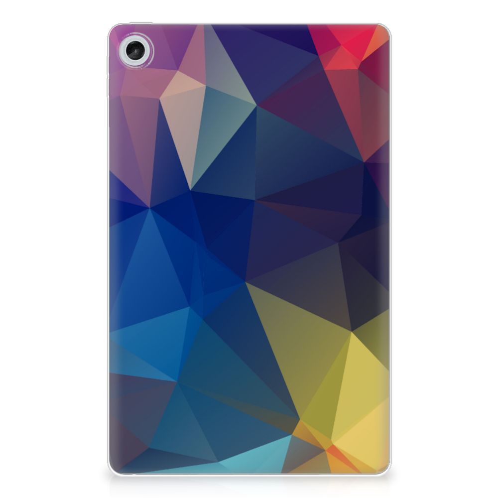 Lenovo Tab M10 Plus (3e generatie) Back Cover Polygon Dark - B2C Telecom