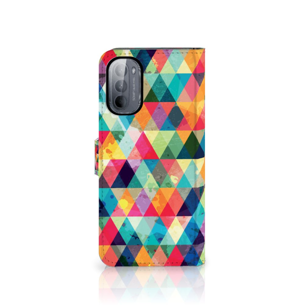 Motorola Moto G31 | G41 Telefoon Hoesje Geruit