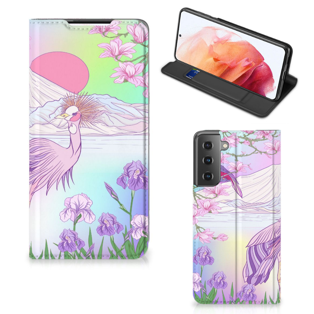 Samsung Galaxy S21 Hoesje maken Bird - B2C Telecom