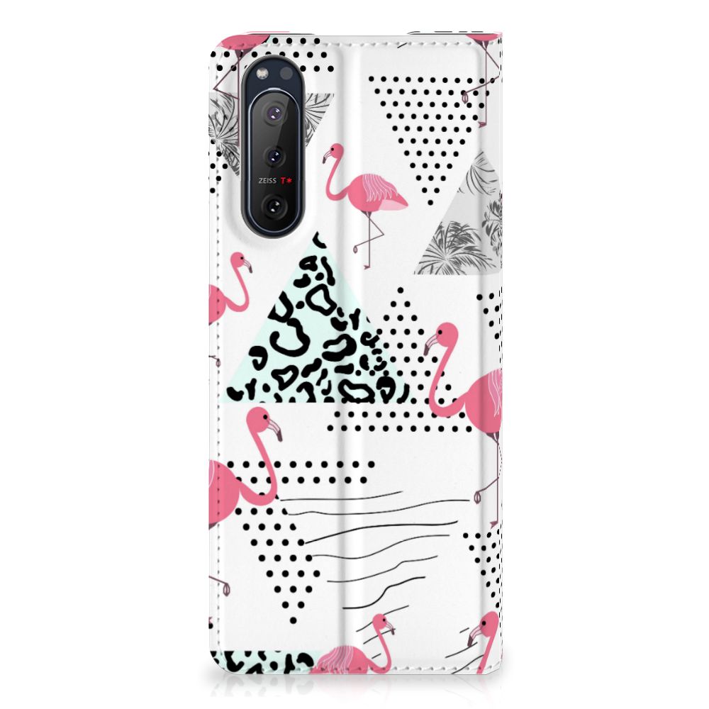 Sony Xperia 5 II Hoesje maken Flamingo Triangle - B2C Telecom