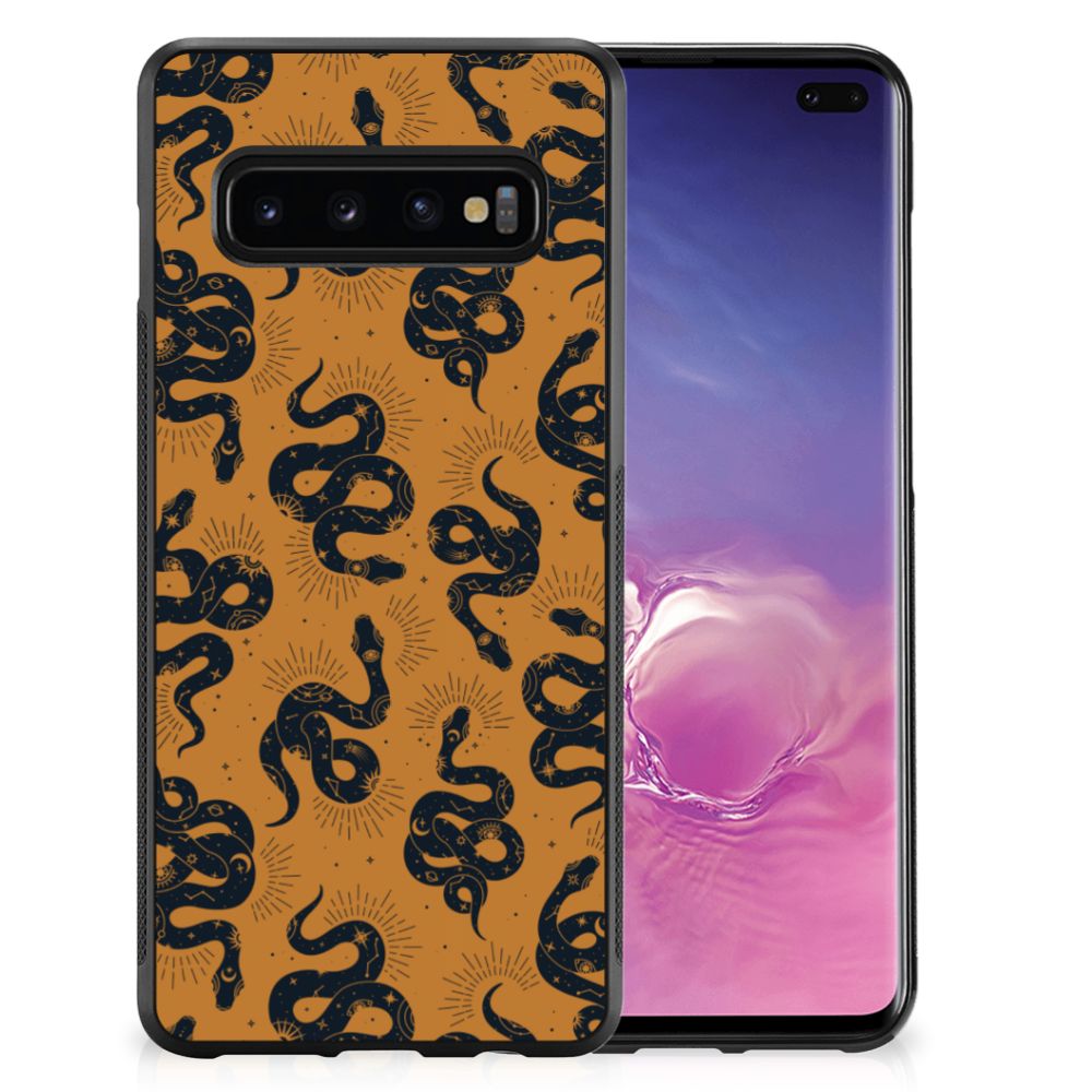 Back Cover voor Samsung Galaxy S10+ Snakes