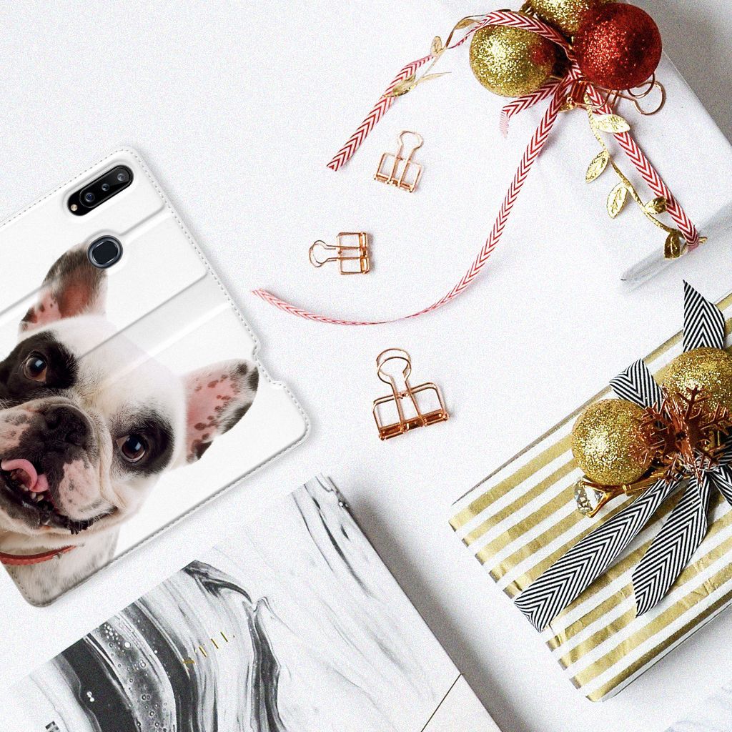 Samsung Galaxy A20s Hoesje maken Franse Bulldog - B2C Telecom