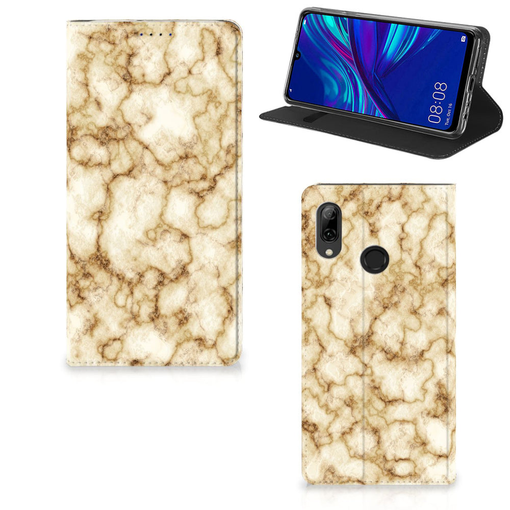 Huawei P Smart (2019) Standcase Marmer Goud