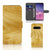 Samsung Galaxy S10 Plus Book Style Case Licht Hout