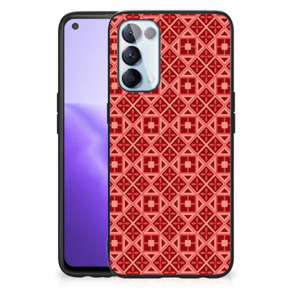 OPPO Reno5 5G | Find X3 Lite Back Case Batik Rood