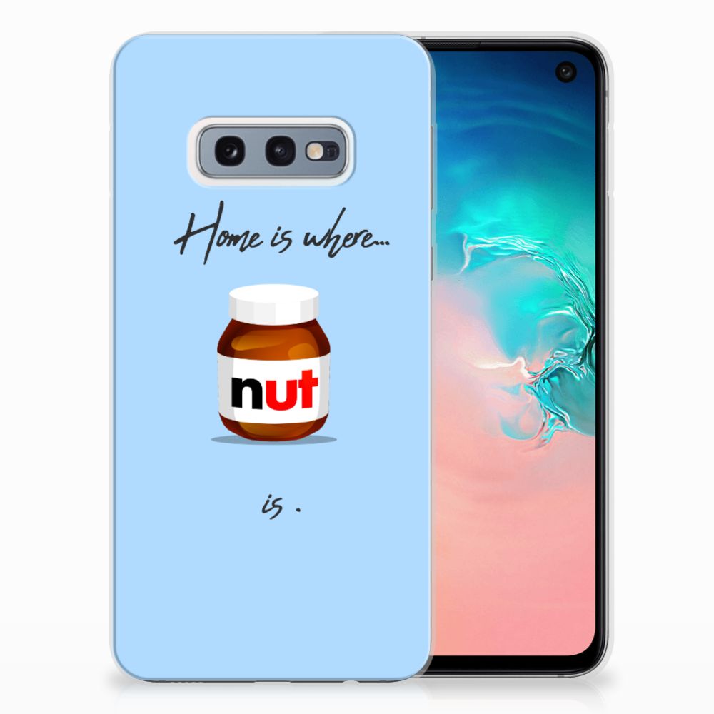 Samsung Galaxy S10e Siliconen Case Nut Home