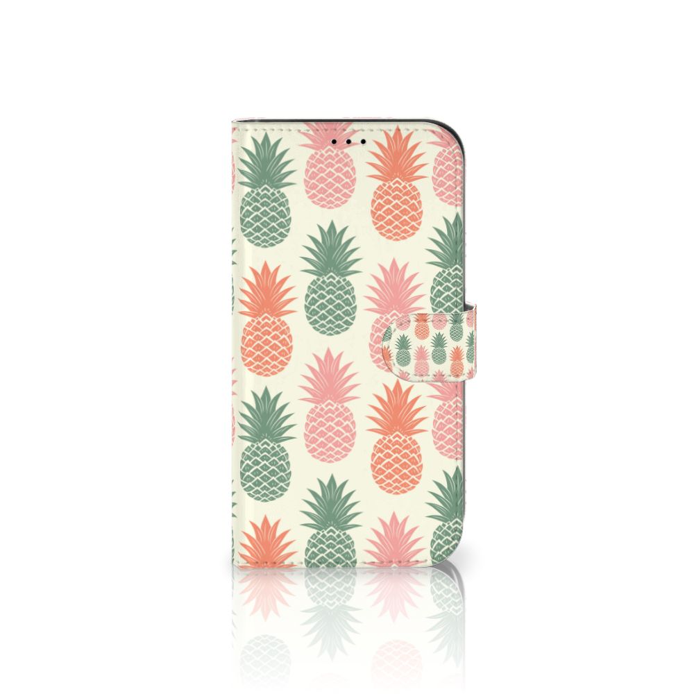 iPhone 13 Pro Max Book Cover Ananas met kleurrijke ananas design 🍍