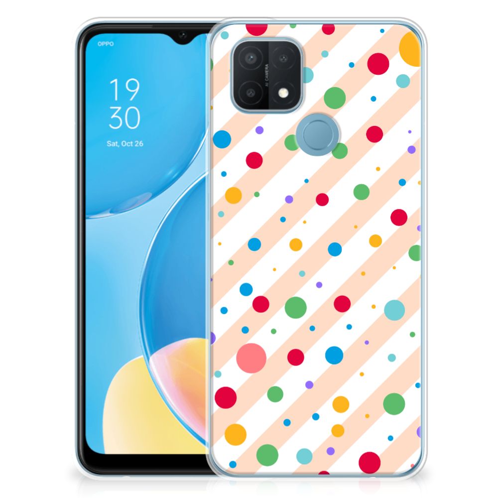OPPO A15 TPU bumper Dots B2C Telecom