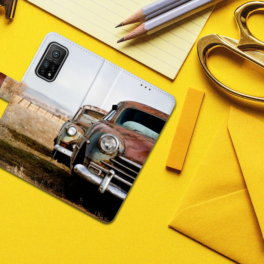 Xiaomi Mi 10T Pro | Mi 10T Telefoonhoesje met foto Vintage Auto