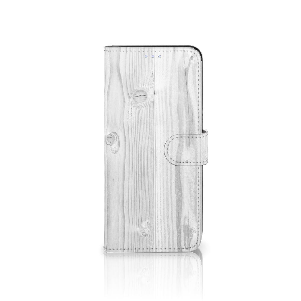 OPPO Reno 8 Lite | OnePlus Nord N20 Book Style Case White Wood