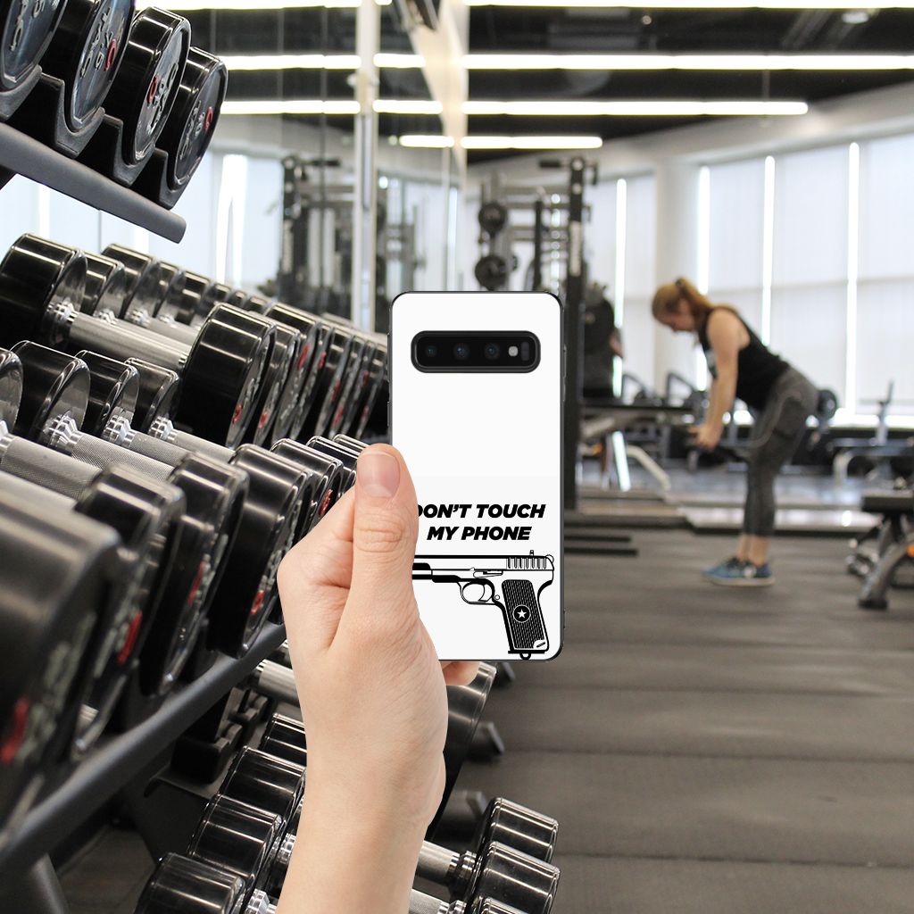Samsung Galaxy S10 TPU Hoesje Pistol DTMP B2C Telecom