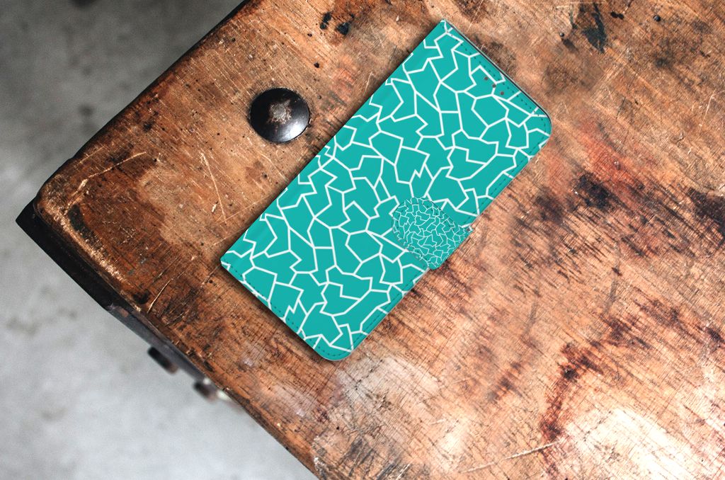 Samsung Galaxy S21 Plus Hoesje Cracks Blue