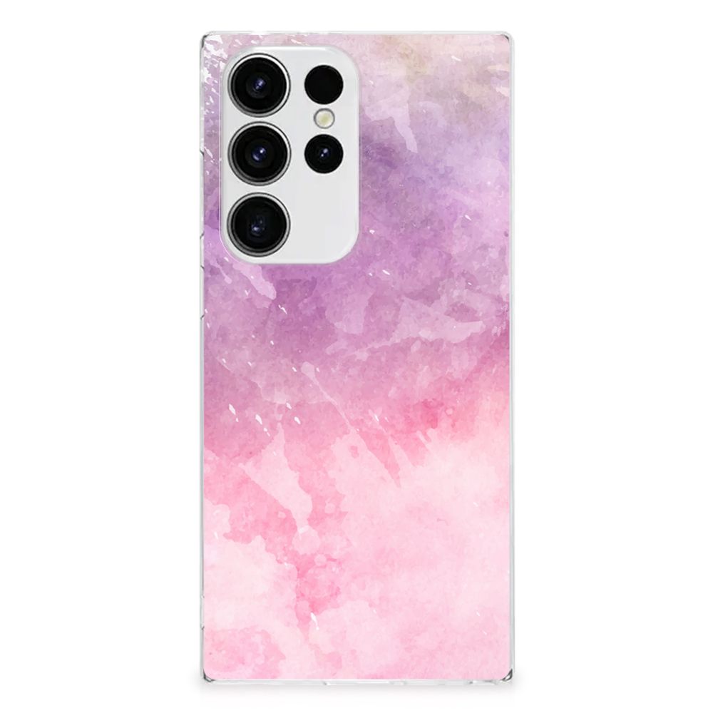 Hoesje maken Samsung Galaxy S23 Ultra Pink Purple Paint