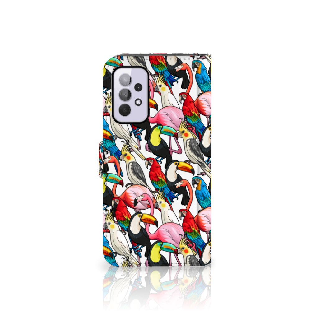 Samsung Galaxy A33 5G Telefoonhoesje met Pasjes Birds