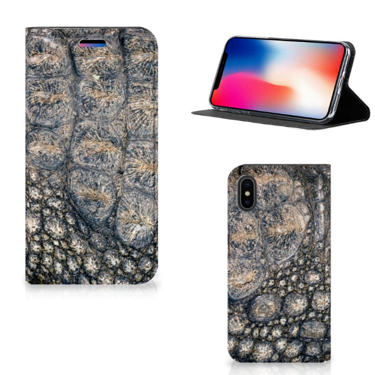 Apple iPhone X | Xs Hoesje maken Krokodillenprint