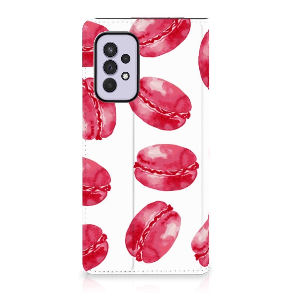 Samsung Galaxy A33 5G Flip Style Cover Pink Macarons - B2C Telecom