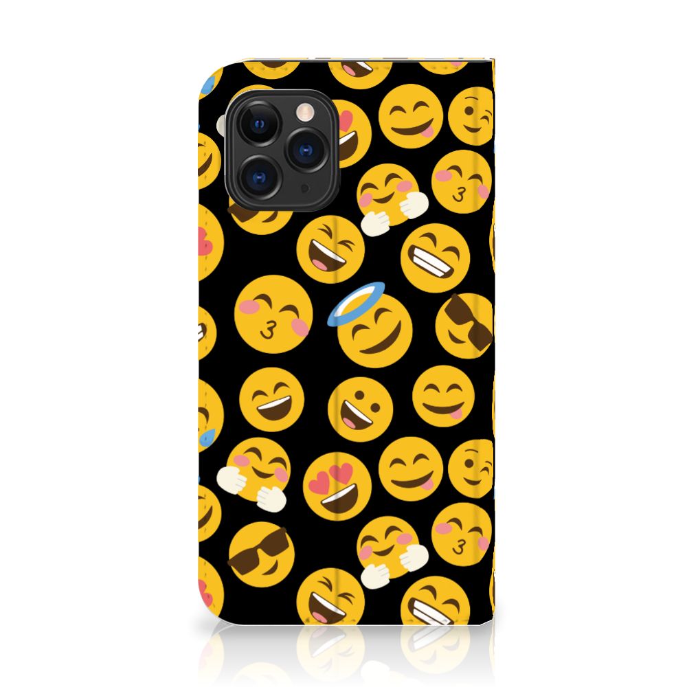 Apple iPhone 11 Pro Hoesje met Magneet Emoji