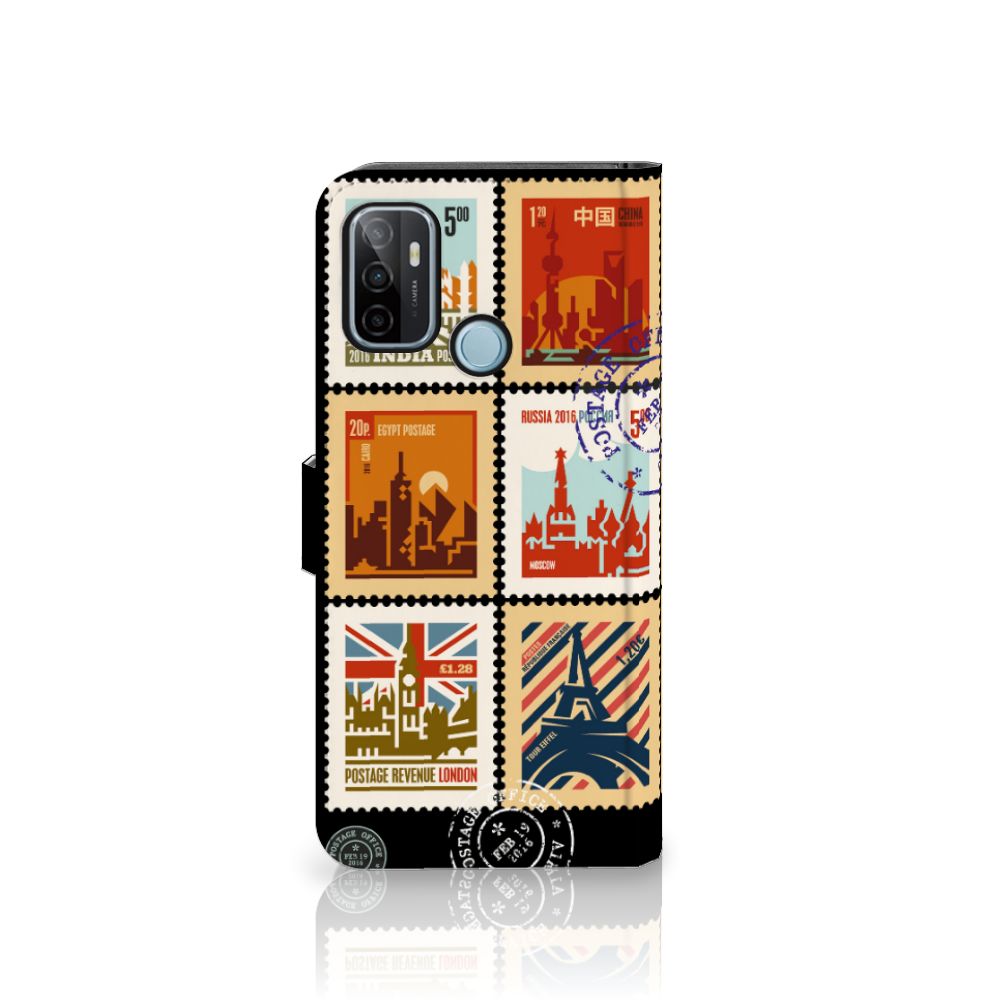 OPPO A53 | OPPO A53s Flip Cover Postzegels