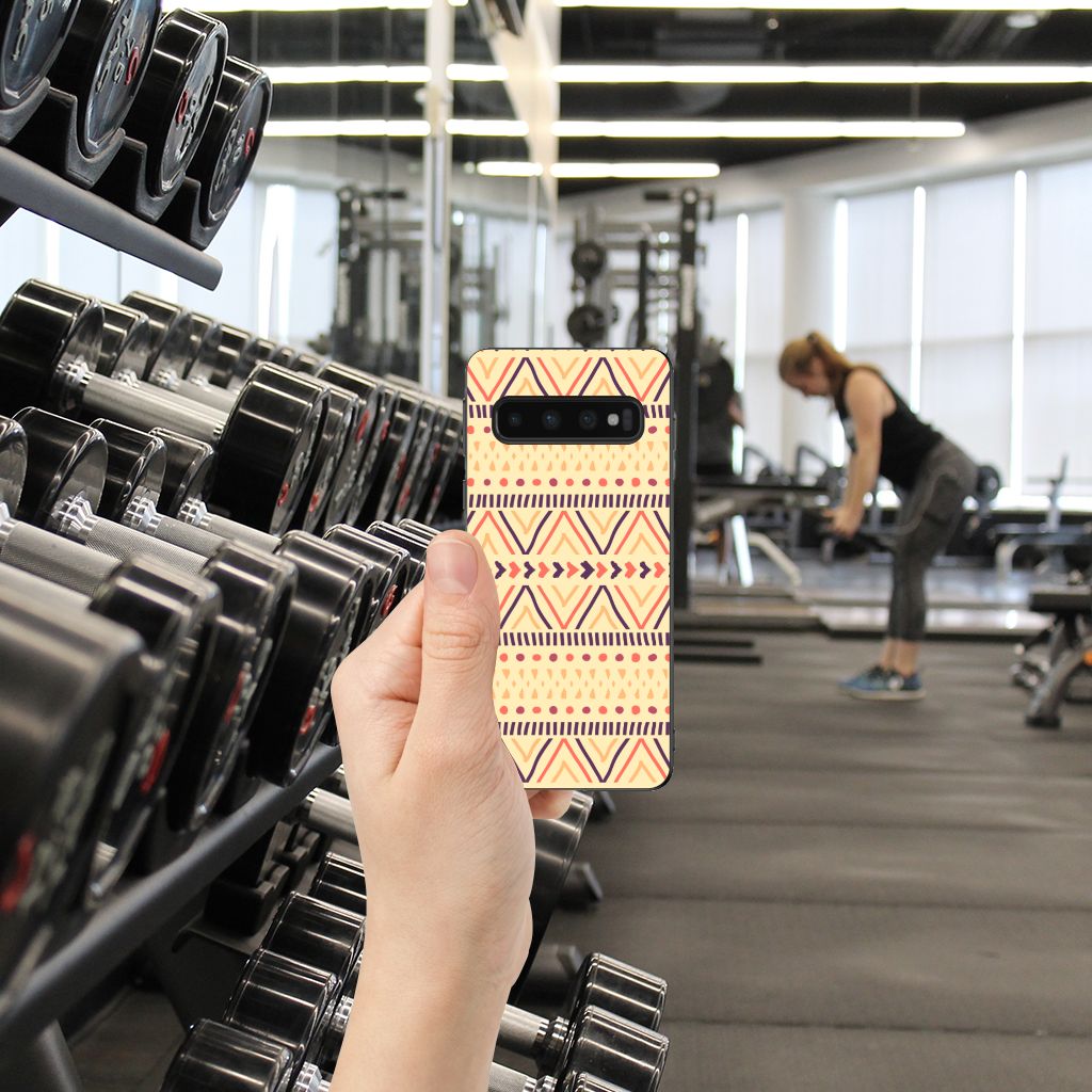 Samsung Galaxy S10 Bumper Case Aztec Yellow B2C Telecom