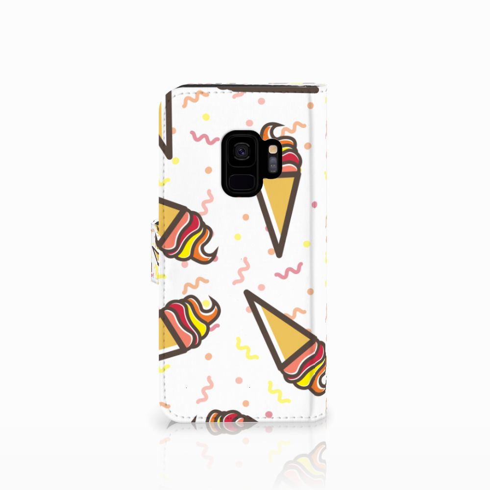 Samsung Galaxy S9 Book Cover Icecream