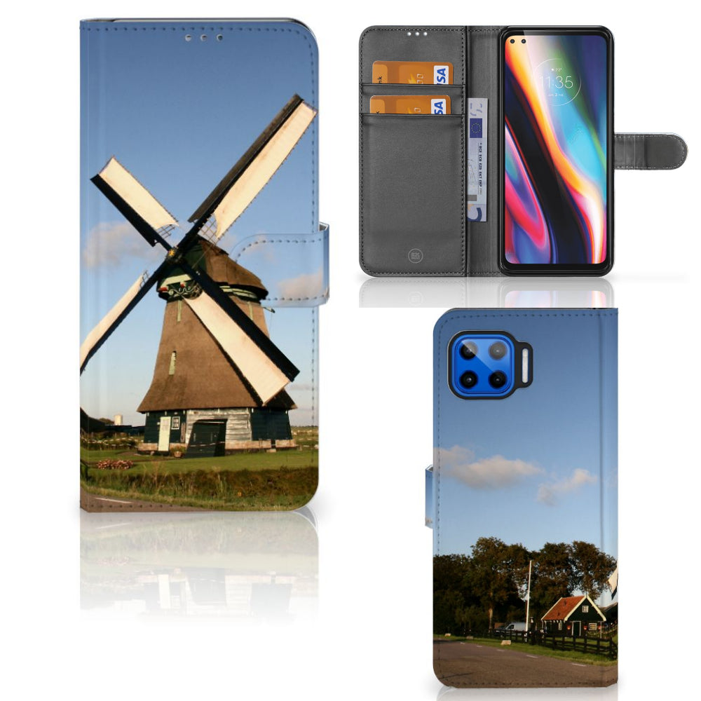 Motorola Moto G 5G Plus Flip Cover Molen