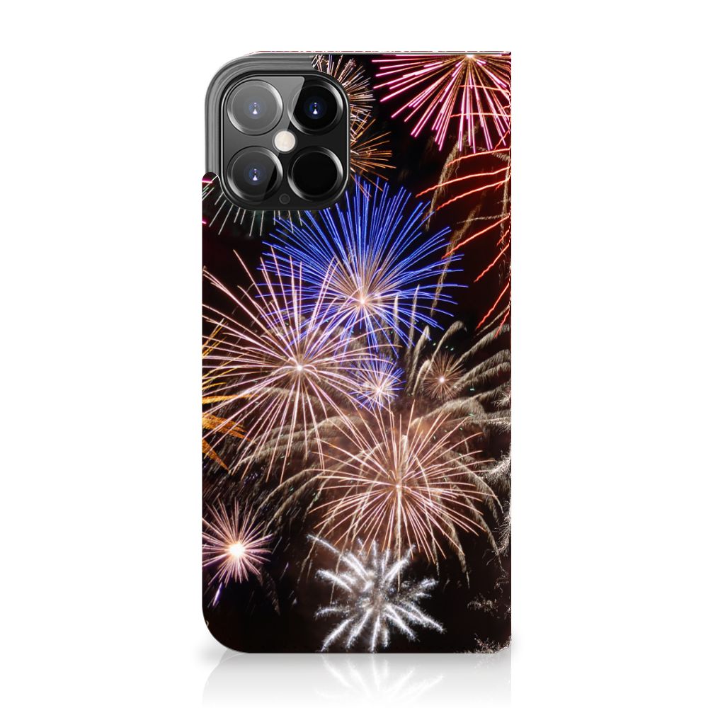 iPhone 12 Pro Max Hippe Standcase Vuurwerk - B2C Telecom