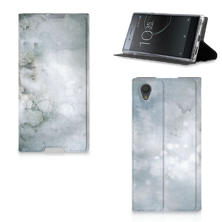 Bookcase Sony Xperia L1 Painting Grey