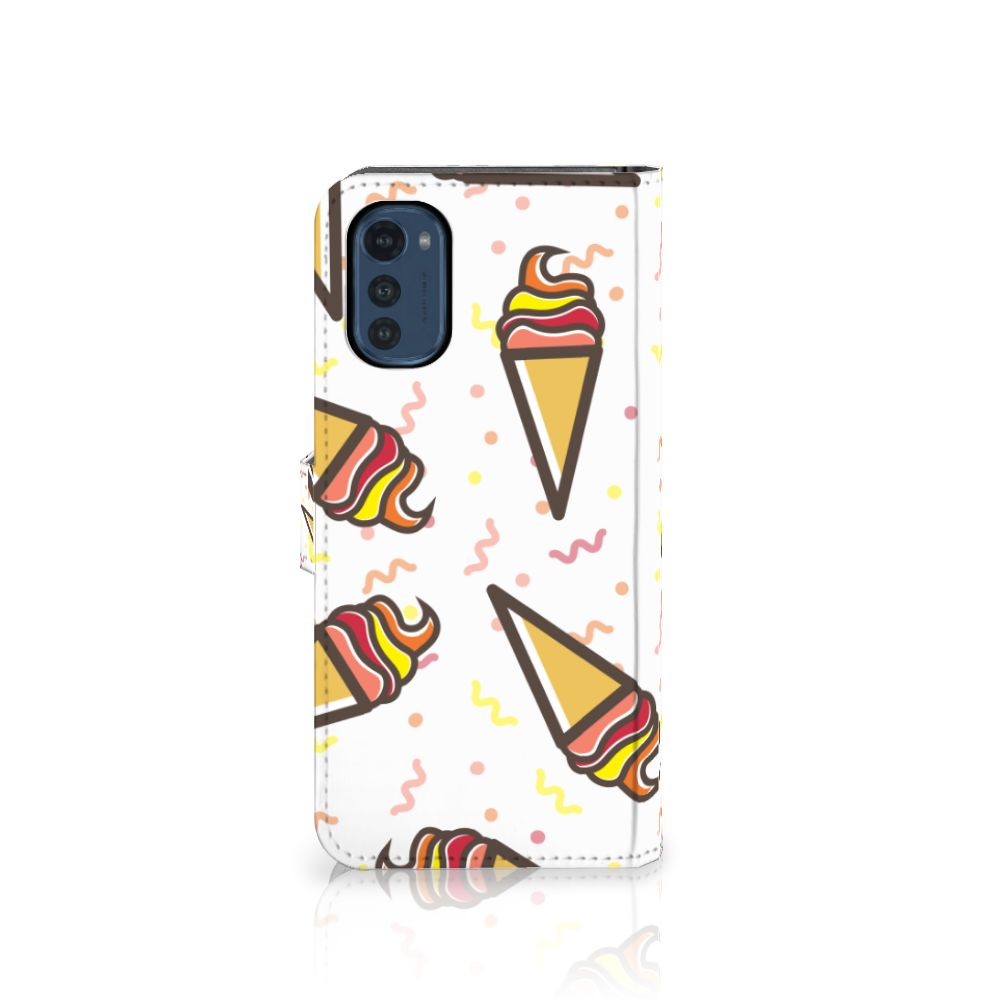 Motorola Moto E32 | Moto E32s Book Cover Icecream