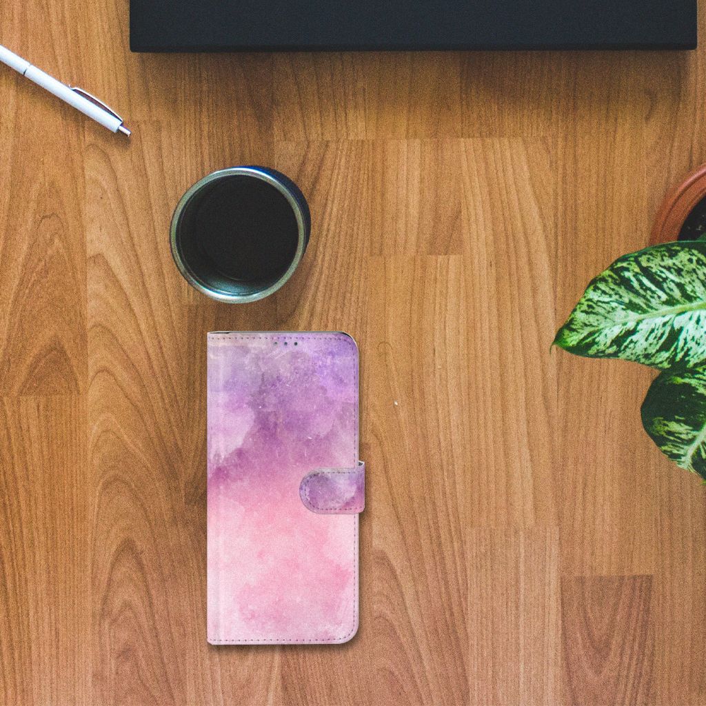Hoesje Motorola Moto G 5G Plus Pink Purple Paint