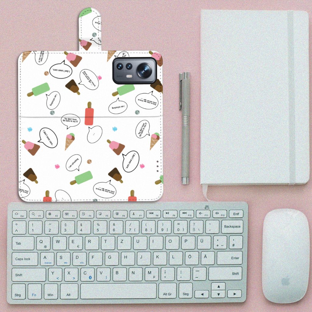 Xiaomi 12 Pro Book Cover IJsjes