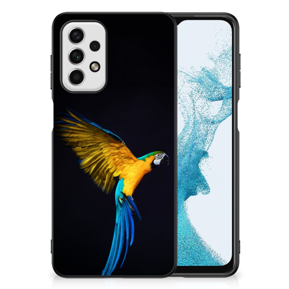 Samsung Galaxy A23 Dierenprint Telefoonhoesje Papegaai B2C Telecom