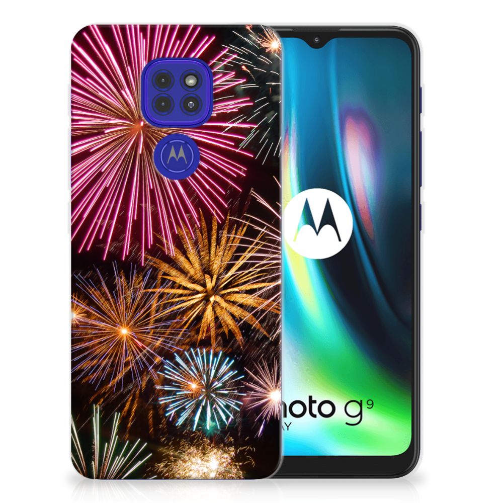 Motorola Moto G9 Play | E7 Plus Silicone Back Cover Vuurwerk B2C Telecom
