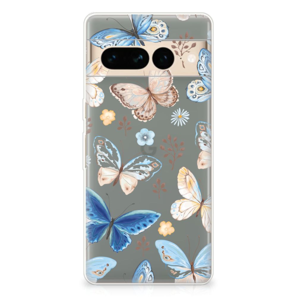 TPU Hoesje voor Google Pixel 7 Pro Vlinder