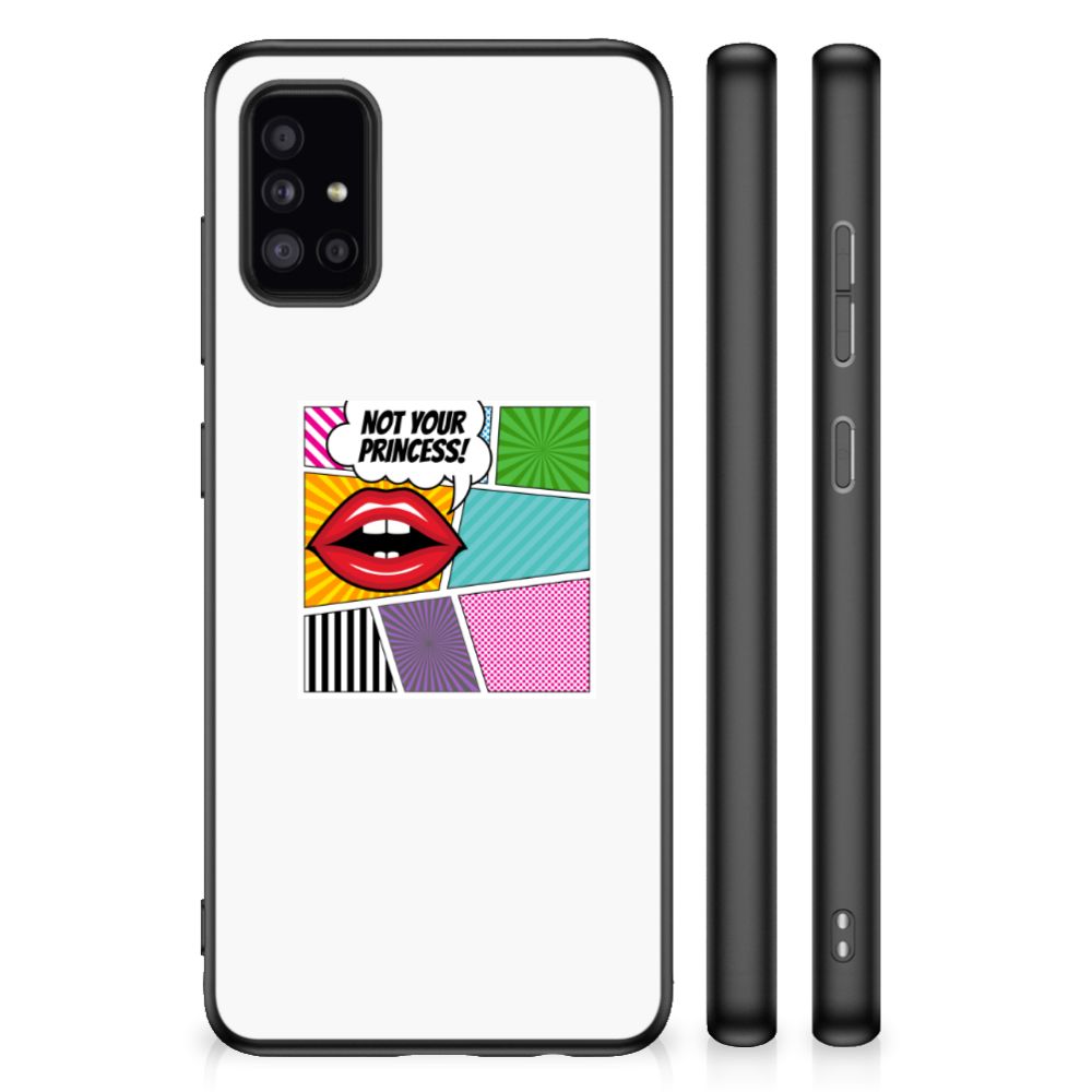 Samsung Galaxy A51 TPU Bumper Case Popart Princess