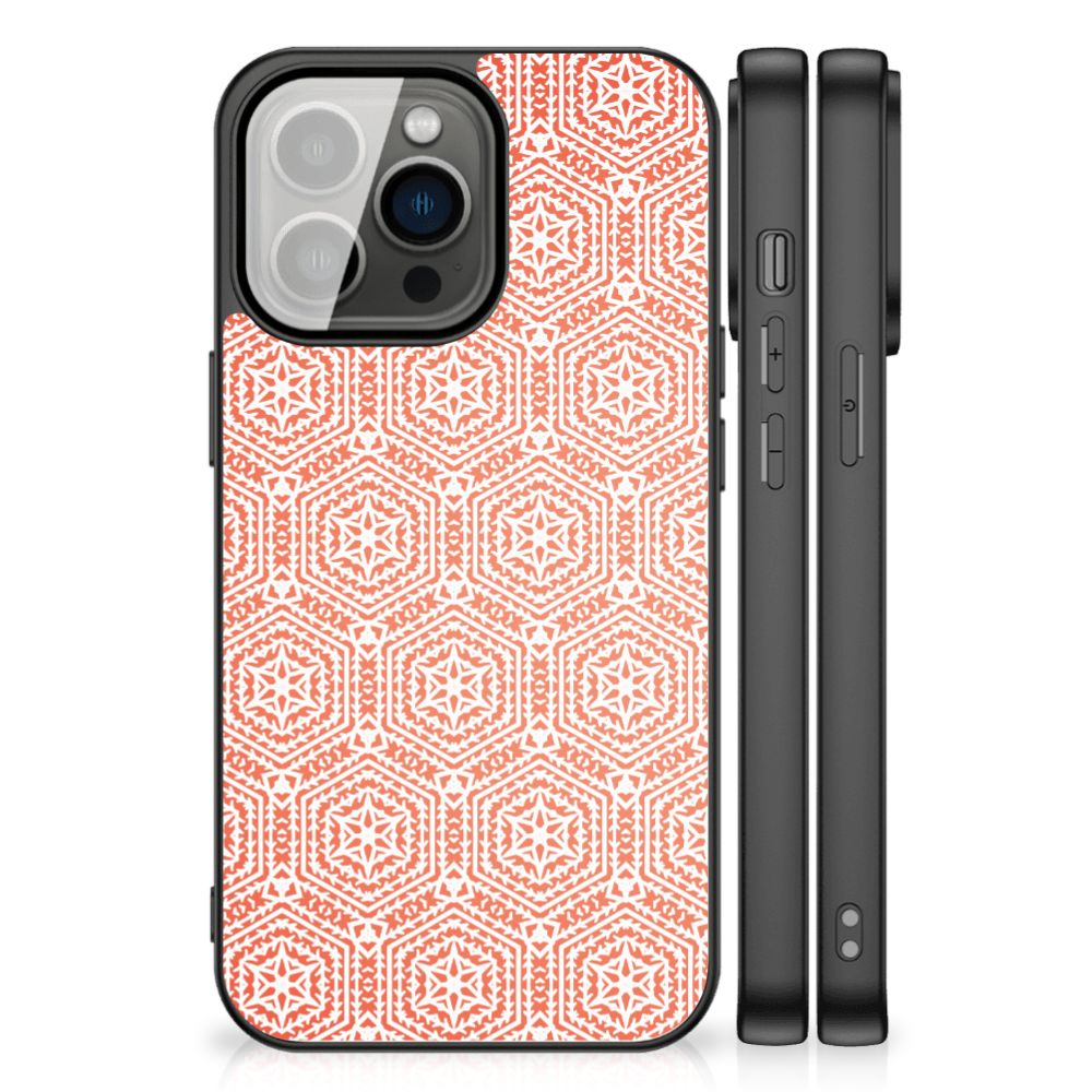 iPhone 13 Pro Back Case Pattern Orange B2C Telecom