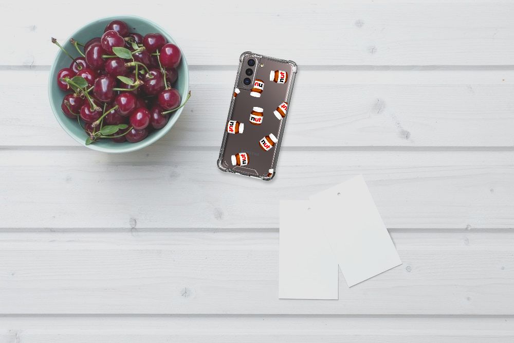 Samsung Galaxy S21 Beschermhoes Nut Jar B2C Telecom