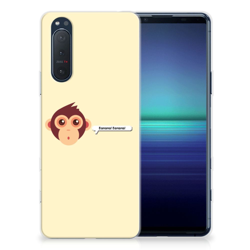 Sony Xperia 5II Telefoonhoesje met Naam Monkey B2C Telecom