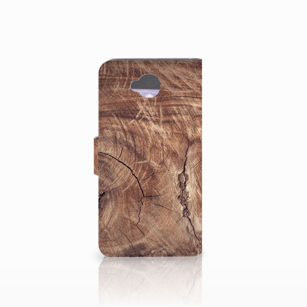 Microsoft Lumia 650 Book Style Case Tree Trunk
