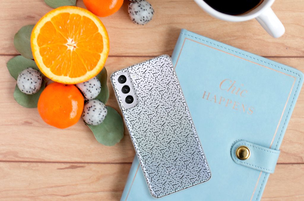 Samsung Galaxy S21 Plus TPU bumper Stripes Dots B2C Telecom