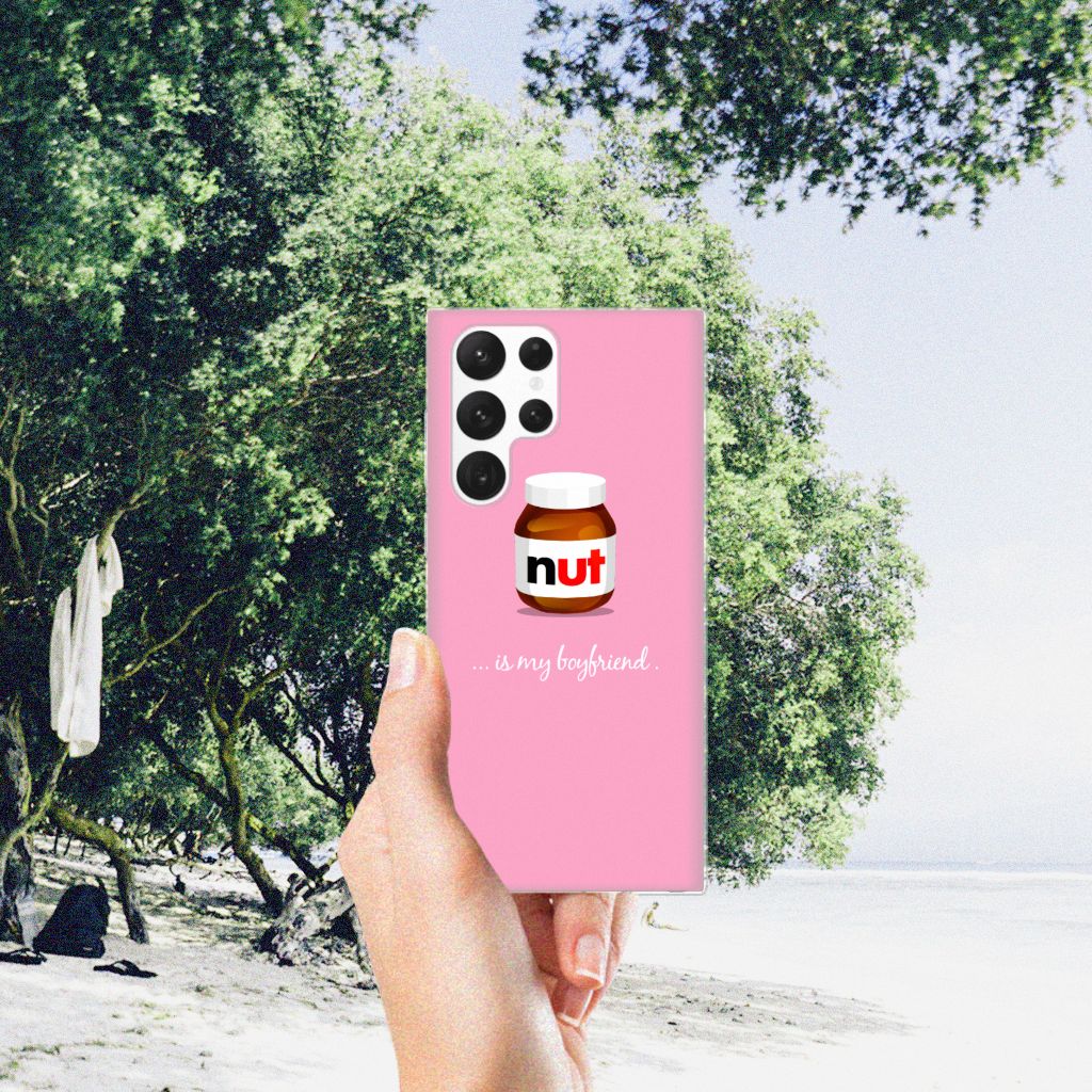 Samsung Galaxy S22 Ultra Siliconen Case Nut Boyfriend B2C Telecom
