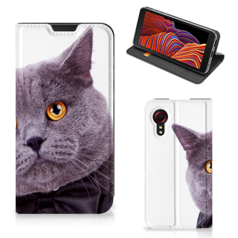 Samsung Galaxy Xcover 5 Hoesje maken Kat - B2C Telecom