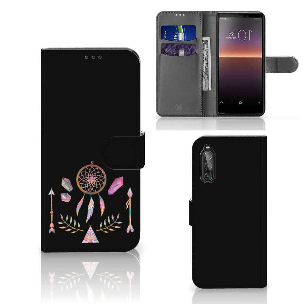 Sony Xperia 10 II Leuk Hoesje Boho Dreamcatcher