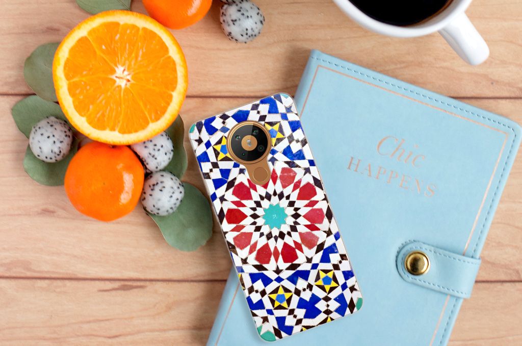 Nokia 5.3 TPU Siliconen Hoesje Mozaïek B2C Telecom